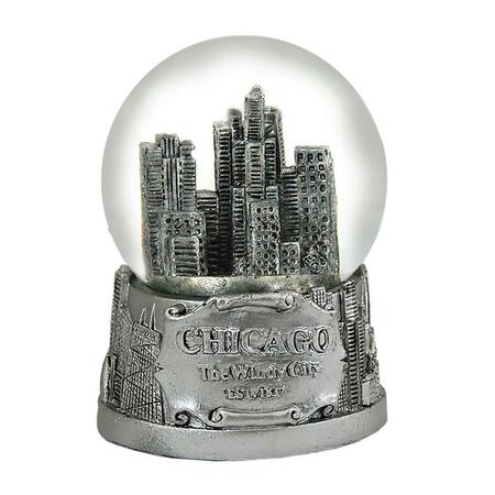 AMERICAWARE 65 mm Chicago Snow Globe PGSCHI65